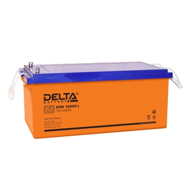 AGM аккумулятор DELTA DTM 12250 L