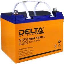 AGM аккумулятор DELTA DTM 1233 L