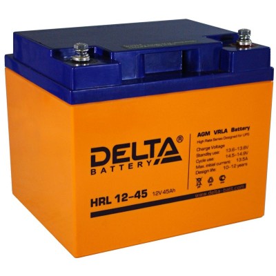 AGM аккумулятор DELTA HRL12-45
