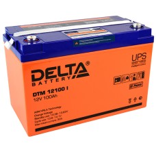 AGM аккумулятор DELTA DTM 12100 i