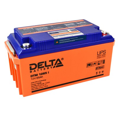 AGM аккумулятор DELTA DTM 1265 i