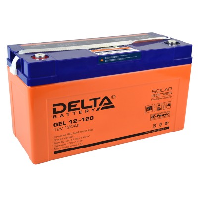 Гелевый аккумулятор DELTA GEL 12-120