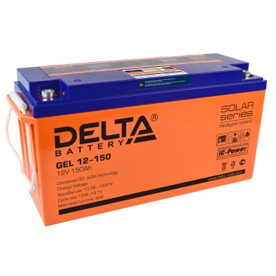 Гелевый аккумулятор DELTA GEL 12-150