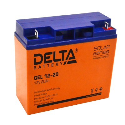 Гелевый аккумулятор DELTA GEL 12-20