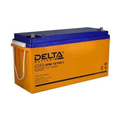 AGM аккумулятор DELTA DTM 12150 L