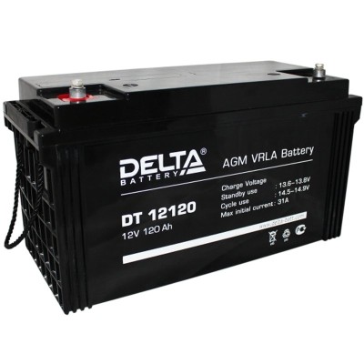 AGM аккумулятор Delta DT 12120