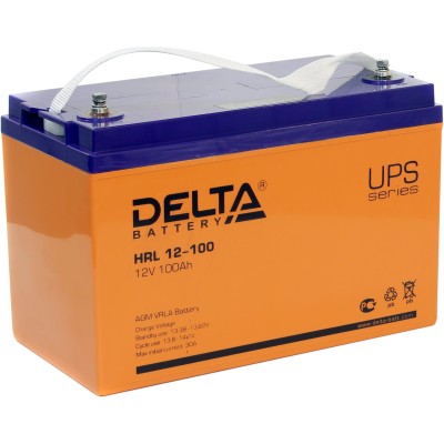 AGM аккумулятор DELTA HRL12-100