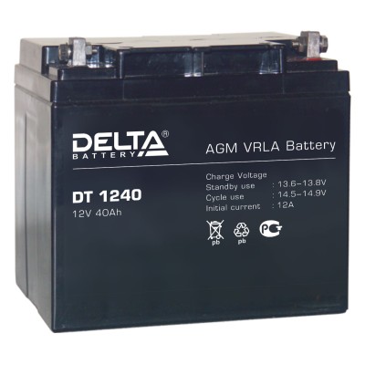 AGM аккумулятор Delta DT 1218